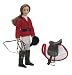 Breyer B61052 Classics 1:12 Scale Show Jumper Doll Chelsea and Accessory Set_s-1