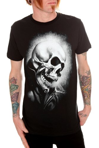  Marvel Ghost Rider Skull T-Shirt