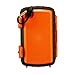 Eco Extreme 3.5mm Aux Waterproof Portable Speaker Case (Orange)