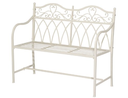 Siena Garden 501338 Gartenbank Valencia, aus Metall, 108 x 49 x 91 cm Reviews