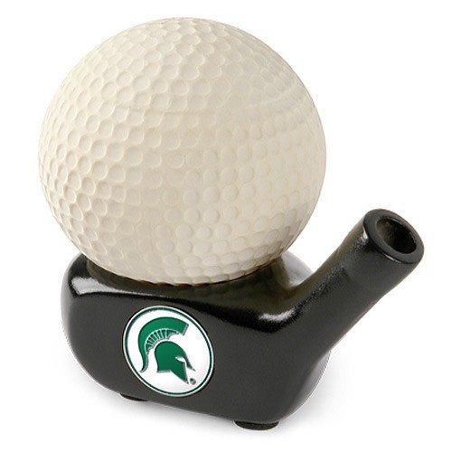 Michigan State Spartans Stress Golf Ball W/pen Holder
