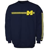 adidas Michigan Wolverines Navy Blue Money Fleece Sweatshirt