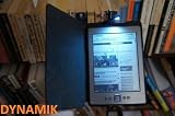 from DK Amazon Kindle Lighted Leather Cover,, Saddle Tan,,