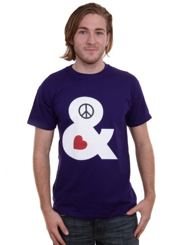 Peace and love t shirt