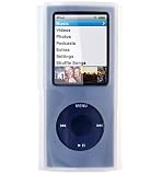 Premium Anti-Dust Skin case Package for Apple iPod Nano 4th Generation 8GB, 16GB Silicone Case for Nano Chromatic 4th Gen + Sock for Nano + Screen Protector