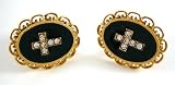 The Vatican Library Collection® Gold-Tone Cross Cuff Links