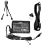 HQRP AC Adapter / Power Supply for JVC Everio GZ-MG20, GZ-MG27, GZ-MG30, GZ-MG37 / GZ-MG37U Camcorder - (incl. USA Plug & Euro Adapter) + Mini Tripod
