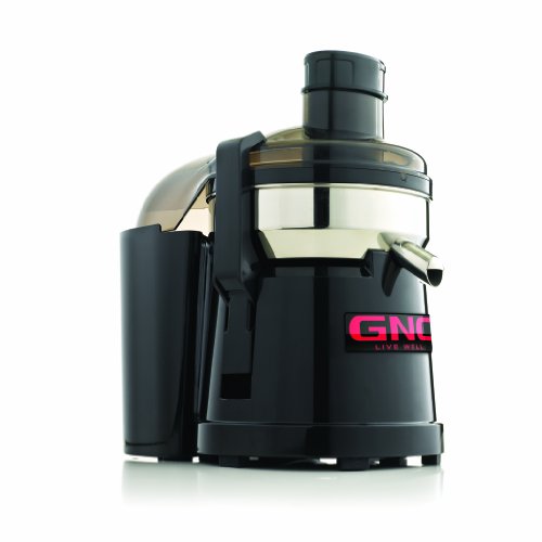 GNC Centrifugal Pulp Ejection Juicer, 1/3 Horse Power, Black GNC Centrifugal Pulp Ejection Juicer, 1/3 Horse Power, Black