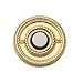 Baldwin 4850031 Beaded Bell Button, Unlaquered Bright Brass Color: Unlaquered Bright Brass, Model: 4850031 (Tools & Outdoor gear supplies)