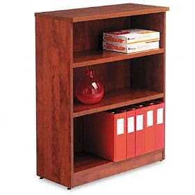 3 Shelf Bookcase - Medium Cherry by United Stationers