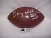 Doug Williams Full Size Autographed Tampa Bay Buccaneers NFL Football w/ Photo of Signing