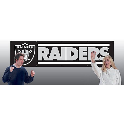 Party Animal Oakland Raiders Giant 8' Team Banner