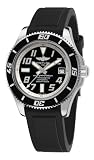Breitling Mens A1736402/BA29RS Superocean Abyss Black Dial Watch