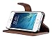 iPhone 5S Case, ULAK Wallet Case for iPhone 5s/5 Leather Credit Card Holder Flip Stand Wallet Case Cover for Apple iPhone 5S 5 (Wine Red)