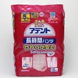 アテント長時間パンツやわらか安心 ML18枚女性用の画像