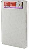 Dream On Me 3" Rounded Corner Playard Mattress, White/Brown