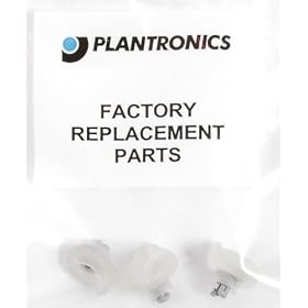 Plantronics - Ear tips kit - soft gel - For Discovery 640, 645, and 655 headsets