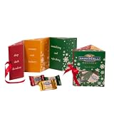 Ghirardelli Holiday Trio Triangle Gift Box with Window