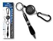 Carabiner Retractable Pen Keychain