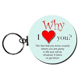 Why I Love You? (.. You Know Exactly...) 2.25" Button Keychain Series # 015