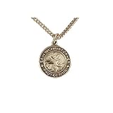 Pewter, Diamond Cut St. Christopher Medal