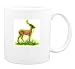 Mug with antlers, gazelle, mammal