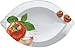 PaperproductsDesign Italian Tomato Serving Dish, 13.75 by 8-Inch Oval