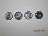 4 Tennessee Titans Bottlecap Magnets