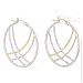 WILLOW 925/GOLD: *GOLD SWAG HOOP EARRINGS*