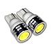 TuningPros LEDBL-T10-WHP1 Backup Reverse LED Light Bulbs T10 Wedge, High Power LED White 2-pc Set