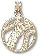 San Francisco "Giants" Pierced Bball Charm/Pendant