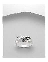 CZ Ring In 92.5 Sterling Silver