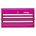 The Original Pink Box PB2603C 26-Inch 3-Drawer 18G Steel Top Chest, Pink