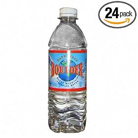 Bottle Water 16.9 oz, Flat cap by Custom Logistics