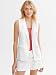 Banana Republic Sleeveless Linen Blazer