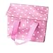 Lunchbag, Pink/White Spot Design