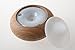 LUOYIMAN Aroma Diffuser Humidifier Whisper-quiet Aromatherapy Experience with Color LED Light and Auto Off Cool Mist Humidifier(Color Light Wood Grain)