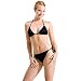 Triangle-Bikini schwarz Damen, Markenprodukt