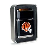 Cincinnati Bengals Refillable Butane Torch Lighter with Tin Gift Box