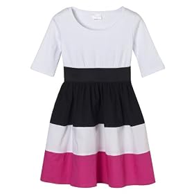 Girls' Xhilaration® Exposed Elastic Dress - Snow White