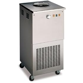 J.B. Prince Commercial Floor Model S/S Ice Cream Machine with Wheels, 3 Qt
