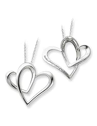 Mom...Always A Part Of My Heart Necklace in Silver
