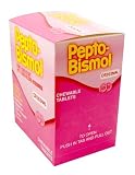 Pepto Bismol Individual Sealed 2 Tablets in a Packet (Box of 25 Packets) Total 50 Tablets