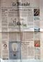 MONDE (LE) [No 17573] du 26/07/2001 - PLANS SOCIAUX MASSIFS - LES OGM GAGNENT DU TERRAIN EN FRANCE - PEINTURE - L'ATELIER DU MAITRE - RENOIR - A LA RECHERCHE DE KARADZIC ET MLADIC - DU PANTALON CONSIDERE COMME UNE VALEUR FONDAMENTALE PAR ETIENNE BANZET - VACANCES ACTIVES - LE JURA A VTT - DEBAT SUR L'EUTHANASIE - BERNARD KOUCHNER - POINT DE VUE - RENDRE L'EUROPE AUX EUROPEENS PAR ROMANO PRODI - FESTIVALS - BILL T. JONES, PRINCE D'AVIGNON.