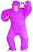 STD Sz Adult (See Msmts) Deluxe Unique and Funky Pink Plush Gorilla