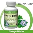 TruNature Ginkgo Biloba with Vinpocetine, 60mg (250 Softgels) TruNature Ginkgo Biloba with Vinpocetine, 60mg (250 Softgels)