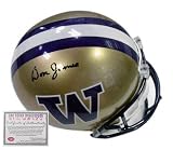 Don James Washington Huskies Autographed Full Size Helmet
