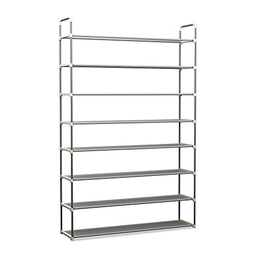 Best 48 Pairs Shoe Rack Organizer Storage Bench - Organize Your Closet Cabinet or Entryway - Easy to Assemble - No Tools Required