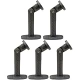 NEW OMNIMOUNT AB1HTS B UNIVERSAL SATELLITE 2.5-LB SPEAKER MOUNTS, 5 PK (BLACK) (FURNITURE)