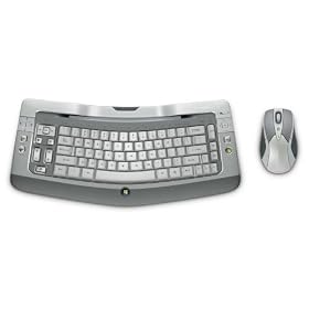 Microsoft Wireless Entertainment Desktop 8000 (Light Silver)